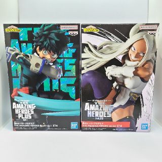 バンプレスト(BANPRESTO)の僕のヒーローアカデミア アメージングヒーロー 緑谷出久&ミルコ 2体セット(アニメ/ゲーム)