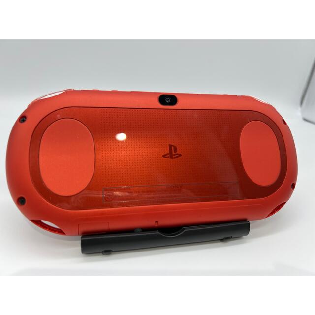 【動作品】PS Vita PCH-2000 メタリック・レッド SONY 本体 8