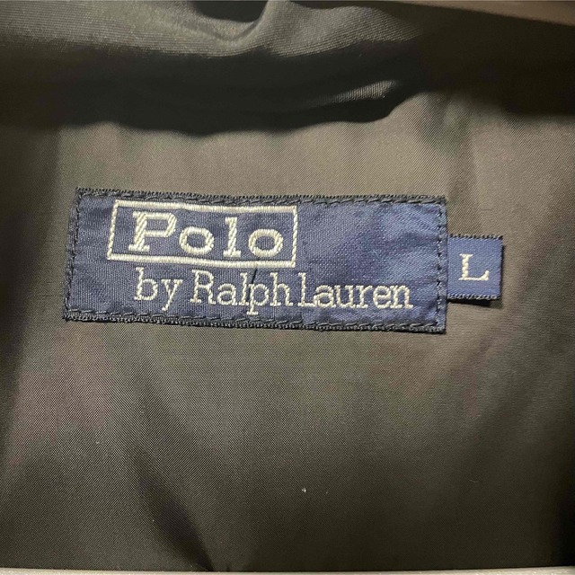 POLO RALPH LAUREN - 希少 90s polo Ralph Lauren ダウンベスト レザー