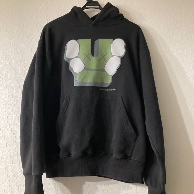 kaws アンダーカバー　コラボ　スウェット　パーカーベスト