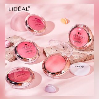 LIDEAL桜ピーチチークふんわりメイクアップ日焼け 女性 のチークナチュラル(チーク)