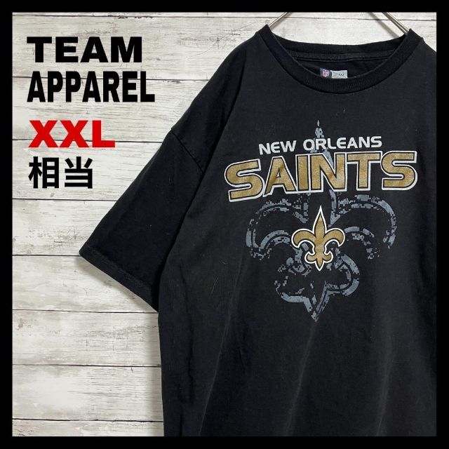 g40 US古着半袖TシャツNFLnew orleans saints アメフト メンズのトップス(Tシャツ/カットソー(半袖/袖なし))の商品写真