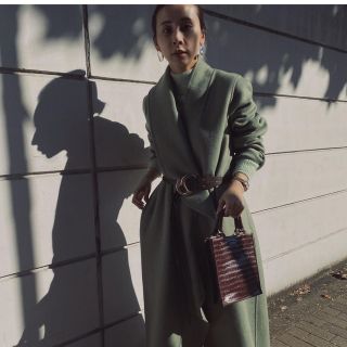 アメリヴィンテージ(Ameri VINTAGE)のAmeriVINTAGE UNDRESSED FRILL COLLAR COAT(ロングコート)