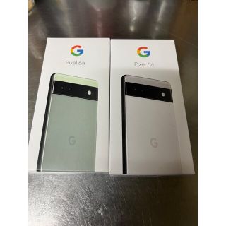 Google Pixel 6a　未使用品　2台