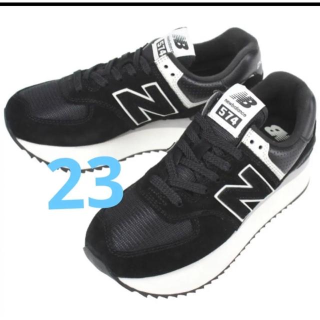 New Balance - ニューバランス New balance スニーカー WL574Z AB ブラックの通販 by エル's shop