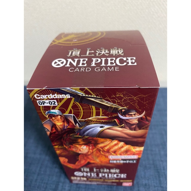 新品未開封)ONE PIECE ワンピースカードゲーム 頂上決戦 1BOX 新品未開封)ONE PIECE ワンピースカードゲーム 頂上決戦 1BOX