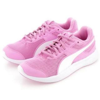 プーマ(PUMA)のプーマ ランニングシューズ ピンク 24.5(スニーカー)