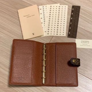 ルイヴィトン(LOUIS VUITTON)のヴィトン　Louis Vuitton アジェンダPM手帳カバー　(手帳)