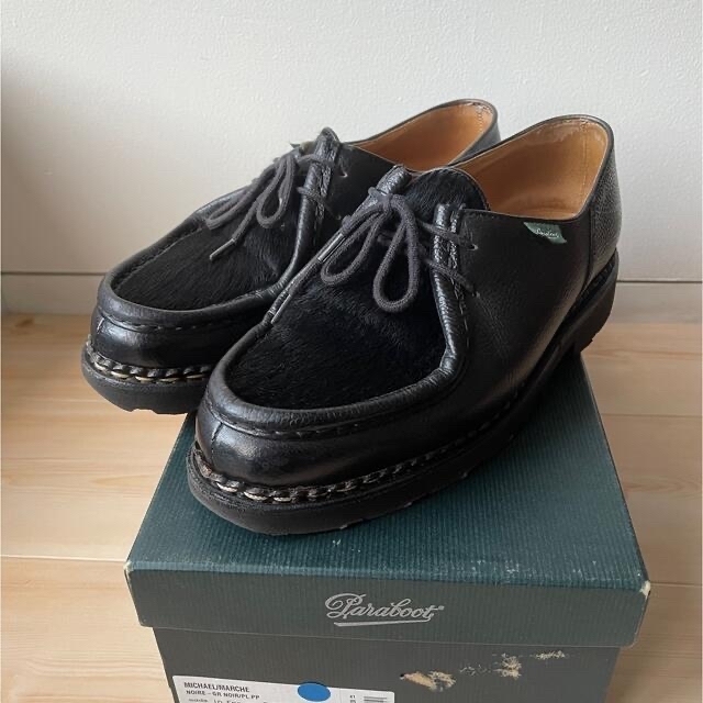 Paraboot MICHAEL パラブーツ ミカエル ポニー41素材