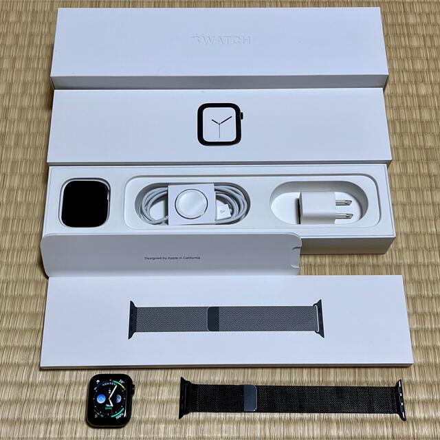 Apple Watch Series4 スペースブラックステンレス＆ミラネーゼ