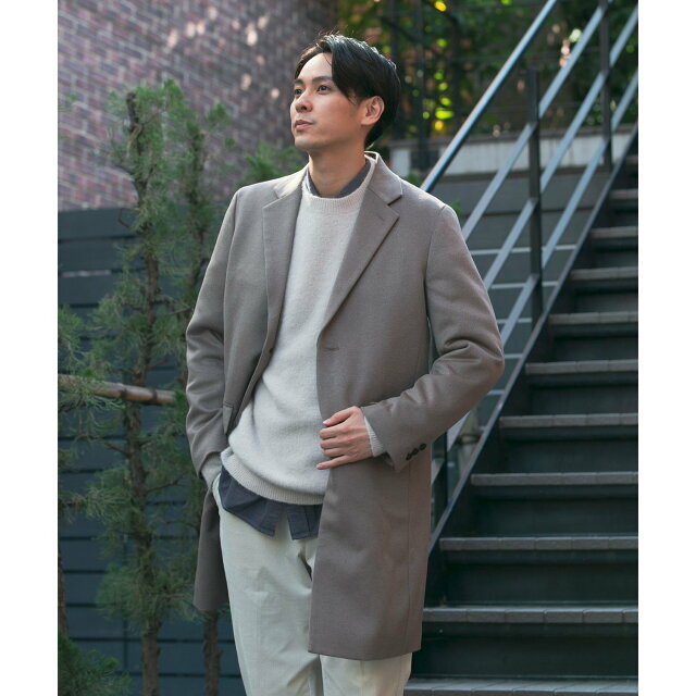 URBAN RESEARCH(アーバンリサーチ)の【TAUPE】CHESTER COAT SUPER120 その他のその他(その他)の商品写真