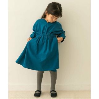 アーバンリサーチドアーズ(URBAN RESEARCH DOORS)の【BLUE】綿ネルウエストゴムワンピース(KIDS)(その他)