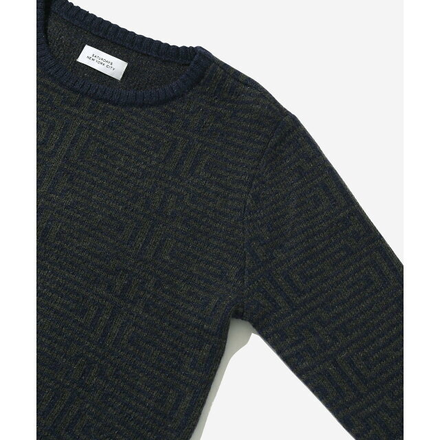 Saturdays NYC(サタデーズニューヨークシティ)の【ブラック（01）】Lin Geo Mohair Sweater レディースのトップス(ニット/セーター)の商品写真