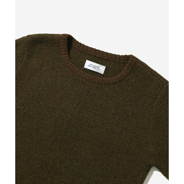 Saturdays NYC(サタデーズニューヨークシティ)の【ブラック（01）】Lin Geo Mohair Sweater レディースのトップス(ニット/セーター)の商品写真