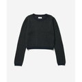 【ブラック（01）】Lin Geo Mohair Sweater