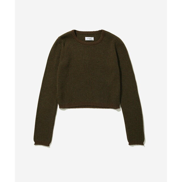 Saturdays NYC(サタデーズニューヨークシティ)の【オリーブ（37）】Lin Geo Mohair Sweater レディースのトップス(ニット/セーター)の商品写真