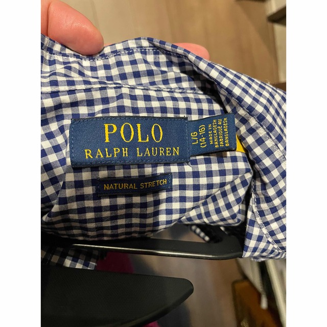 POLO RALPH LAUREN(ポロラルフローレン)のPOLO RALPH LAUREN ボタンダウン チェックシャツ 長袖 レディースのトップス(シャツ/ブラウス(長袖/七分))の商品写真