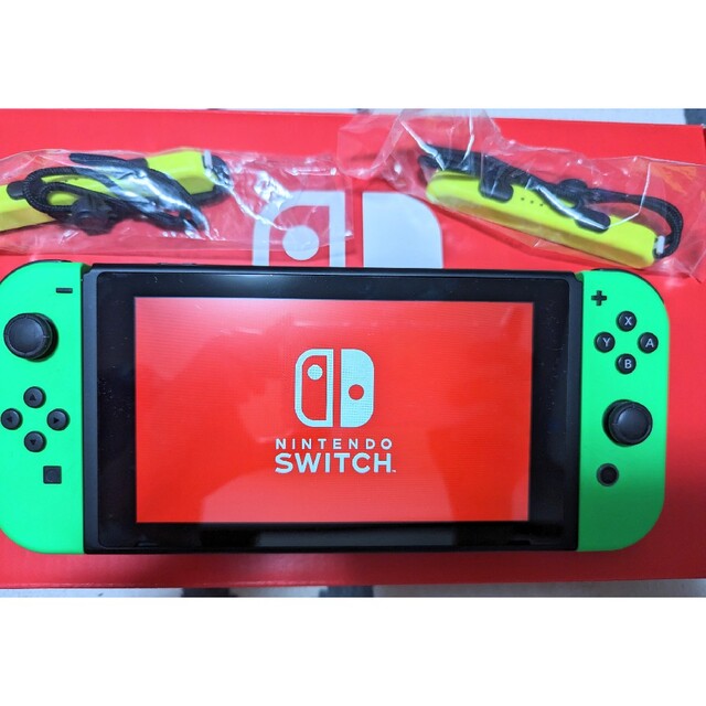 新型 Nintendo Switch バッテリー強化型 完動品・付属品完備