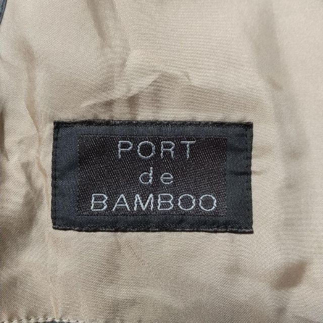 PORT de BAMBOO ステンカラーコート