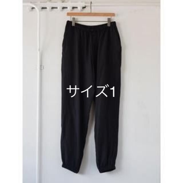 【21AW/新品】comoli シルク別珍 ドローストリングパンツ サイズ 1