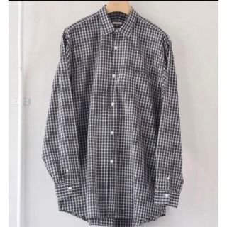 コモリ(COMOLI)のcomoli タータンチェック　シャツ　3 新品　19ss タグもそのまま(シャツ)