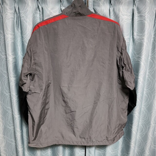 Balenciaga - BALENCIAGAダブルジップジャケット グレーブラックレッド