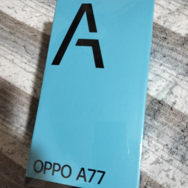 OPPO A77 ブラック23GHz