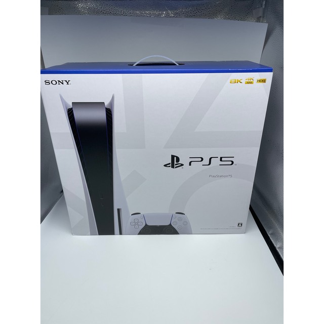 PS5 CFI1200A01 ディスクドライブ搭載機 エンタメ/ホビーのゲームソフト/ゲーム機本体(家庭用ゲーム機本体)の商品写真