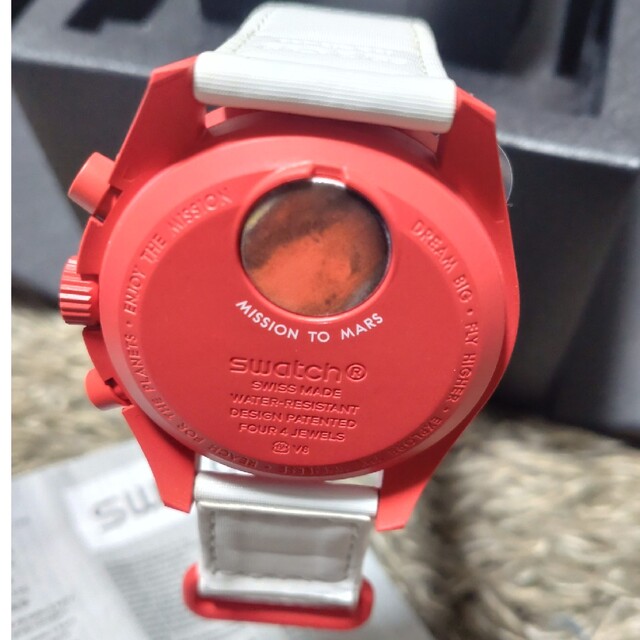 OMEGA☓SWATCH　BIOCERAMIC MoonSwatch　MARS