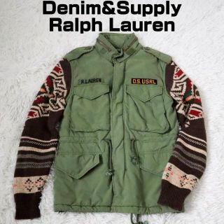 デニムアンドサプライラルフローレン(Denim & Supply Ralph Lauren)のデニムアンドサプライラルフローレン M-65 ミリタリージャケット ネイティブ柄(ミリタリージャケット)