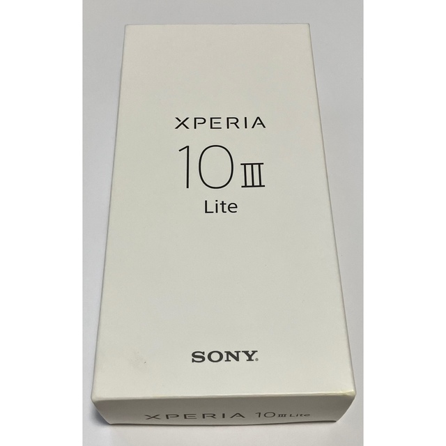 【美品】SONY Xperia 10 III Lite ブラック XQ-BT44