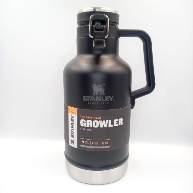 豪奢なアウトドア新品 Stanley スタンレー グロウラー マットブラック 1.9L 528