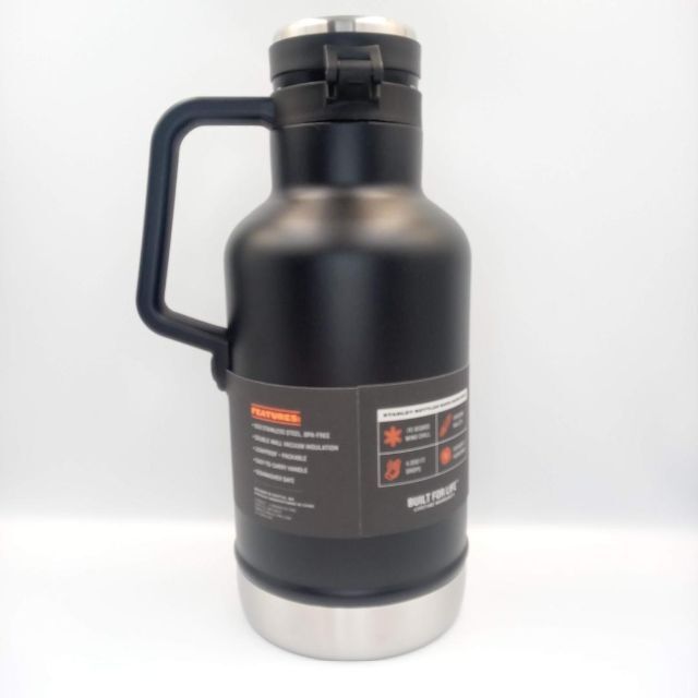 豪奢なアウトドア新品 Stanley スタンレー グロウラー マットブラック 1.9L 528