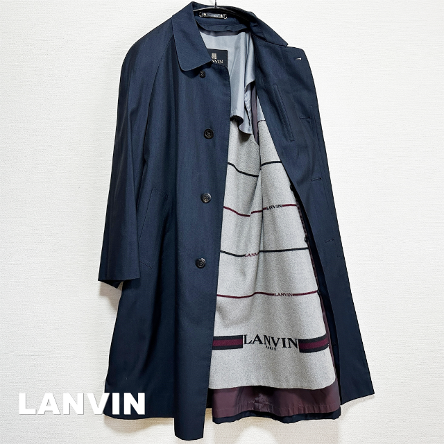 LANVIN(ランバン)の【LANVINほか４点おまとめ】カシミヤライナー  コート メンズのジャケット/アウター(ステンカラーコート)の商品写真