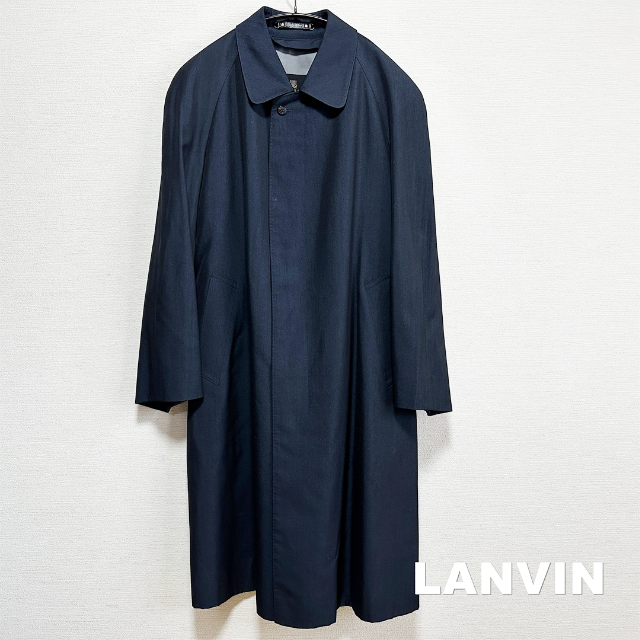値下げ中12-50 LANVIN ランバンステンカラーコートライナー付きカシミヤ 2025年最新】LANVIN メンズ ステンカラーコートの人気アイテム