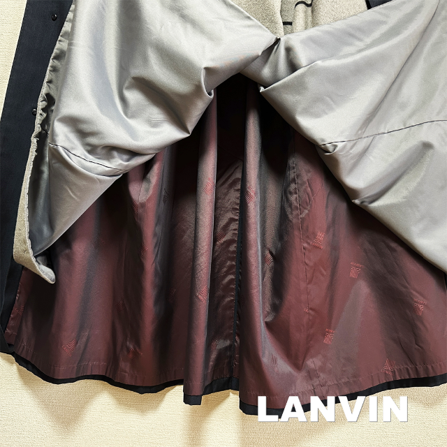 LANVIN(ランバン)の【LANVINほか４点おまとめ】カシミヤライナー  コート メンズのジャケット/アウター(ステンカラーコート)の商品写真