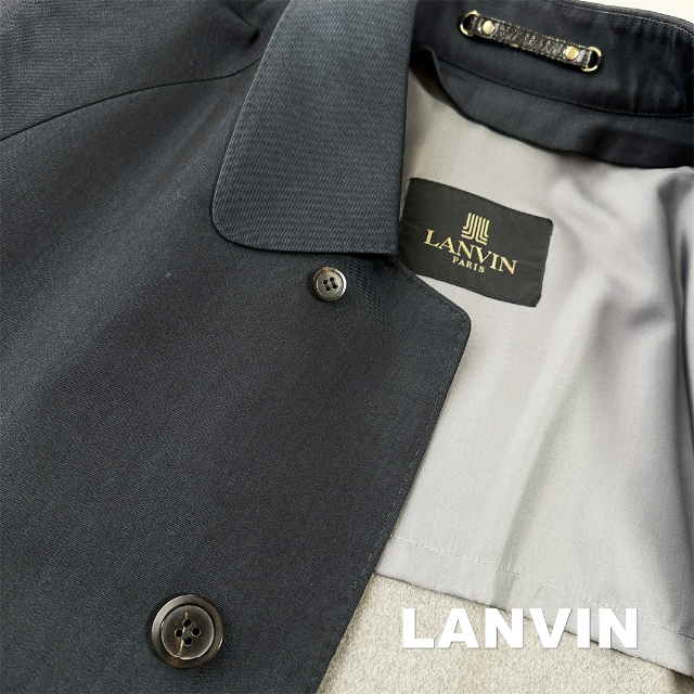 LANVIN(ランバン)の【LANVINほか４点おまとめ】カシミヤライナー  コート メンズのジャケット/アウター(ステンカラーコート)の商品写真