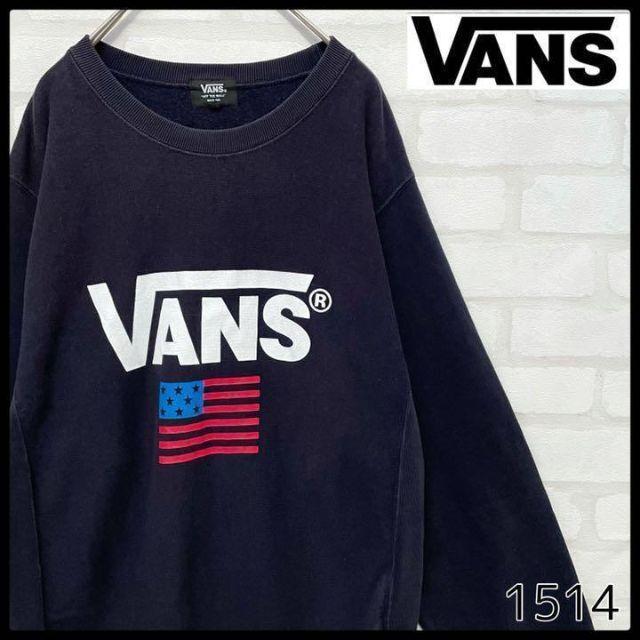 M 80s VANS バンズ スウェット トレーナー Lee TM USA製