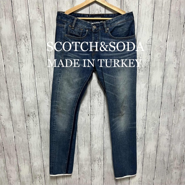 SCOTCH&SODA インライン切り替えデニム！トルコ製！