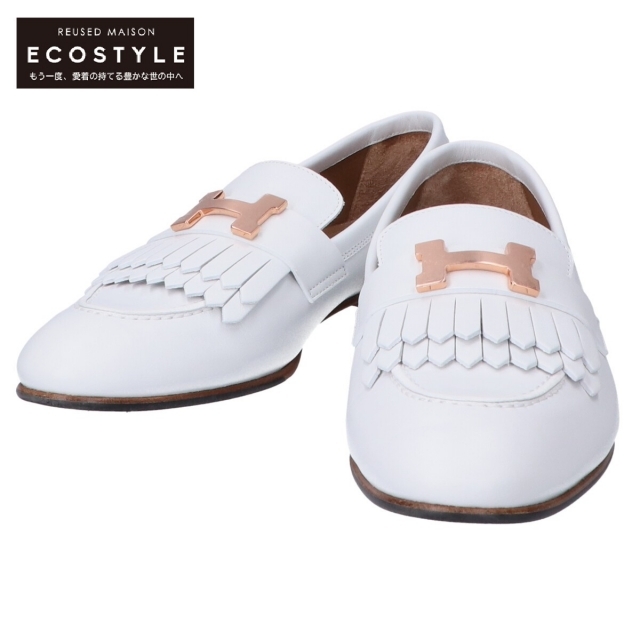 売上実績NO.1 Hermes - エルメス シューズ 36 1/2 ローファー+革靴