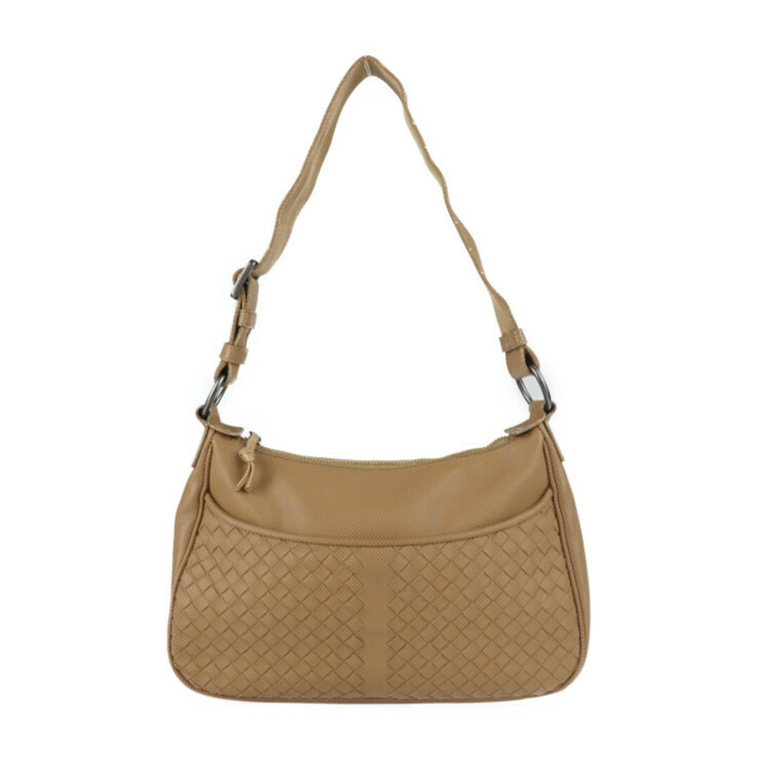 Bottega Veneta(ボッテガヴェネタ)のBOTTEGAVENETA ボッテガヴェネタ イントレチャート  ショルダーバッグ 135915 PVC   ブラウン系   ワンショルダー ハンドバッグ 【本物保証】 レディースのバッグ(ショルダーバッグ)の商品写真