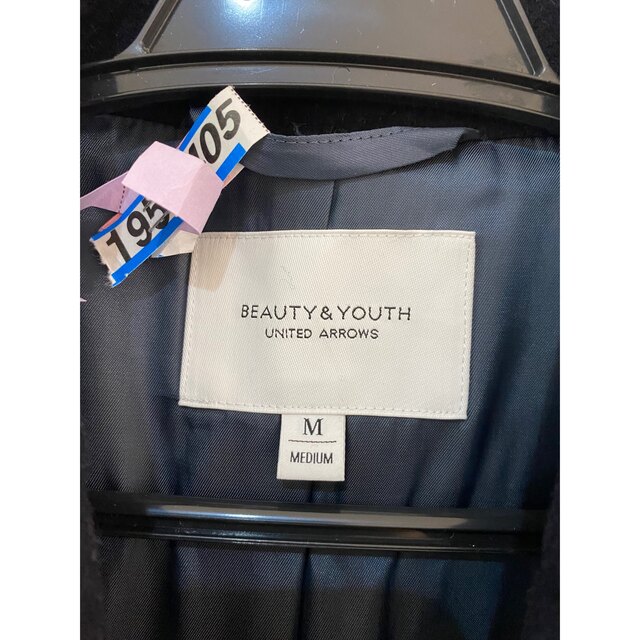 BEAUTY&YOUTH UNITED ARROWS(ビューティアンドユースユナイテッドアローズ)のBeauty&Youth MANTECO ダブルテーラーコート レディースのジャケット/アウター(ロングコート)の商品写真