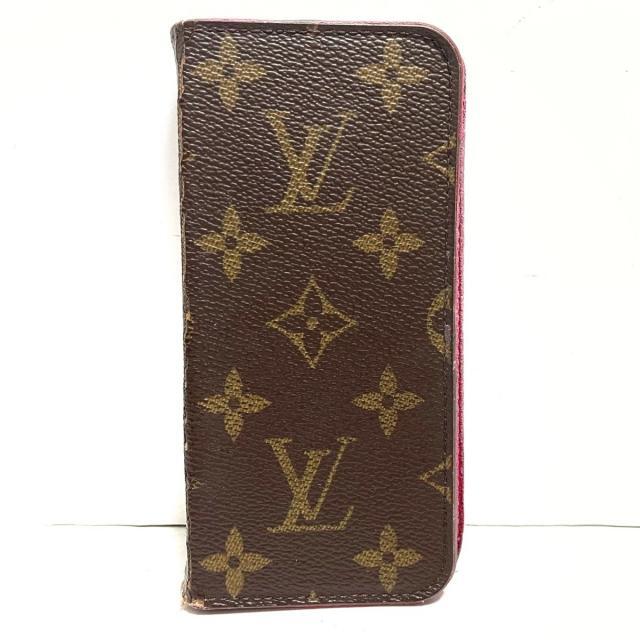 LOUIS VUITTON(ルイヴィトン)のルイヴィトン 携帯電話ケース モノグラム スマホ/家電/カメラのスマホアクセサリー(モバイルケース/カバー)の商品写真