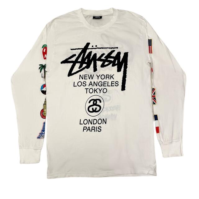 STUSSY(ステューシー)のStussy World Tour L/S Tee メンズのトップス(Tシャツ/カットソー(七分/長袖))の商品写真