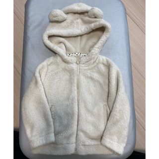 ザラ(ZARA)のZara Baby フリースボアパーカー　80cm(ジャケット/コート)