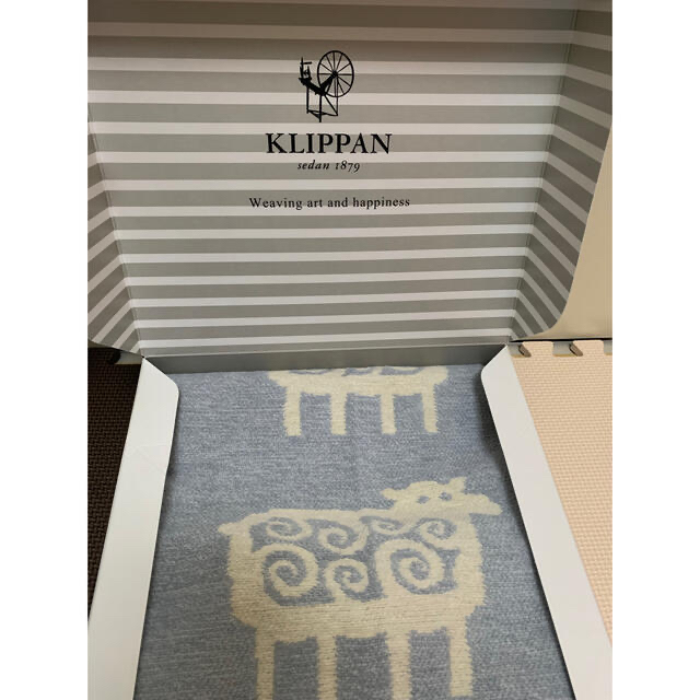 KLIPPAN(クリッパン)のクリッパン　ミニブランケット　新品 キッズ/ベビー/マタニティのこども用ファッション小物(おくるみ/ブランケット)の商品写真