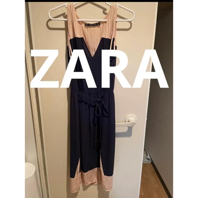 ZARA(ザラ)のZARA シフォン　ワンピース レディースのワンピース(ひざ丈ワンピース)の商品写真