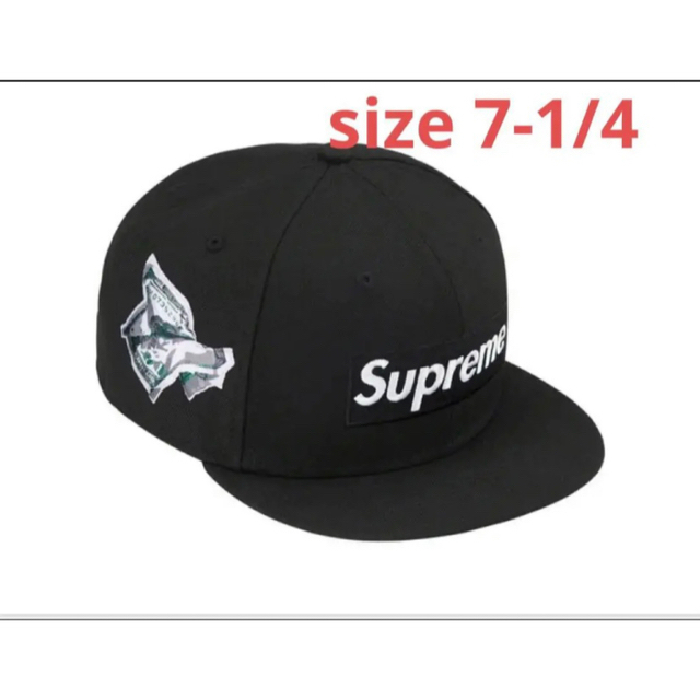 Supreme Money Box Logo New Era 7-1/4 Supreme Money Box Logo New Era 7-1/4