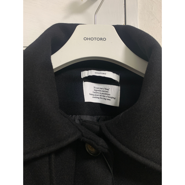 OHOTORO - OHOTORO Dublin Coat 黒の通販 by なつ's shop OHOTORO - OHOTORO Dublin Coat 黒の通販 by なつ's shop