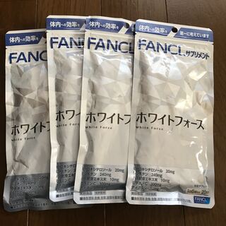 ファンケル(FANCL)のファンケル　ホワイトフォース20日分❌4(その他)